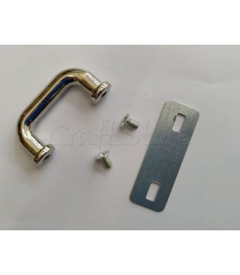 Καμάρα Ορθογώνια με Καμπύλη 30mm X 10mm Νίκελ