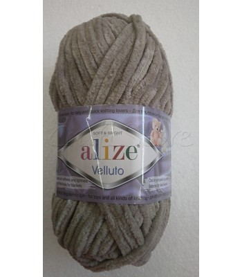 Κορδόνι Velluto 100gr ALIZE Πουρου