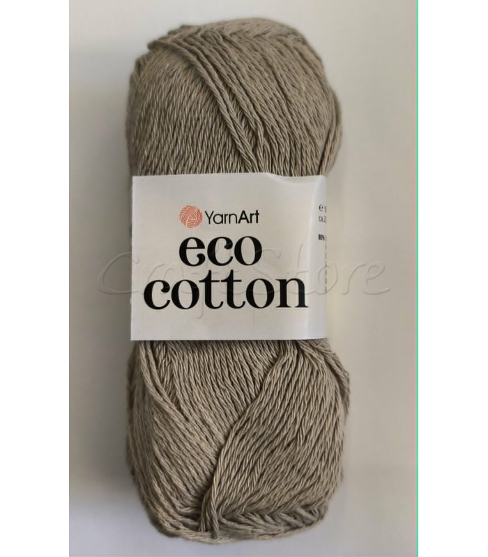 Eco cotton 100gr Μπεζ Ανοικτό YarnArt