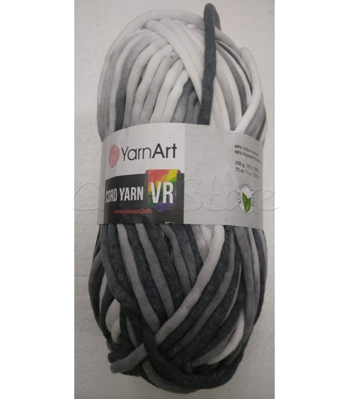 Νήμα για τσάντες σωληνωτό Ασπρό-Μαυρο