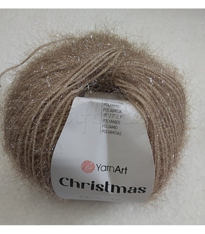 Christmas YarnArt Μπέζ χρυσό