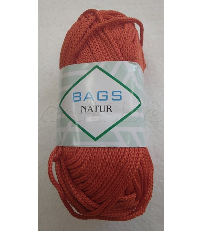 Κορδόνι για τσάντες 2mm ΠΟΡΤΟΚΑΛΙ 100gr