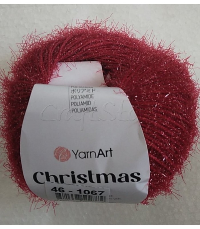 Christmas YarnArt Μπορντώ