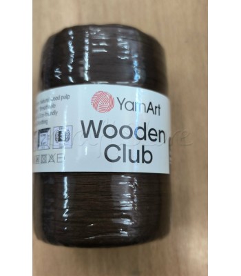Wooden club-YartArt- καφέ