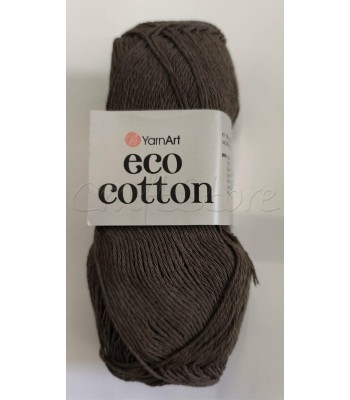 Eco cotton 100gr Καφέ YarnArt