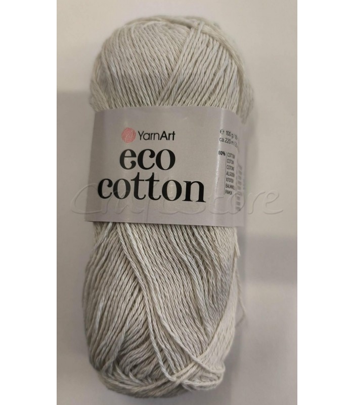 Eco cotton 100gr Εκρού YarnART