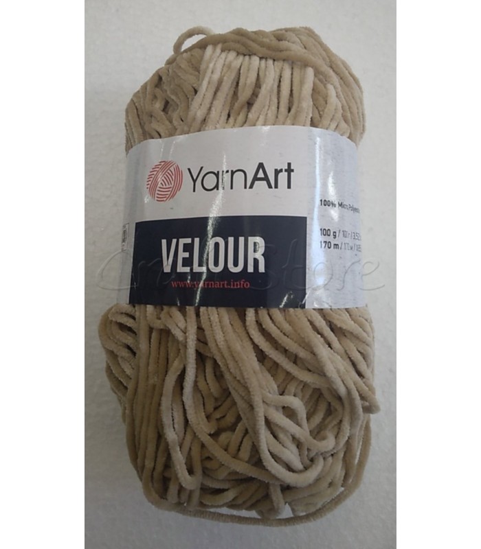 Κορδόνι VELOYR-YarnART-ΜΠΕΖ