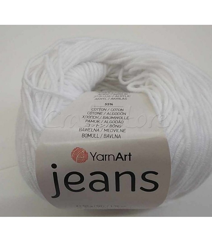 JEANS YARN ART  ΛΕΥΚΟ