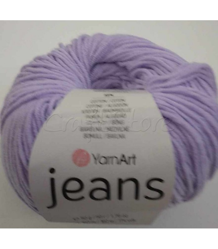 JEANS YARN ART LILA