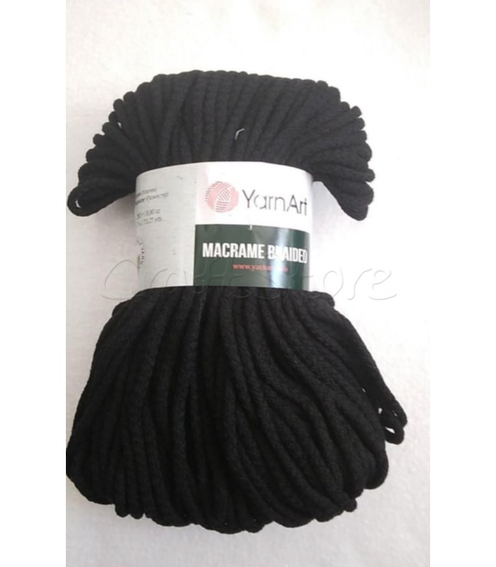 Κορδόνι για τσάντες 5mm ΜΑΥΡΟ- 250gr