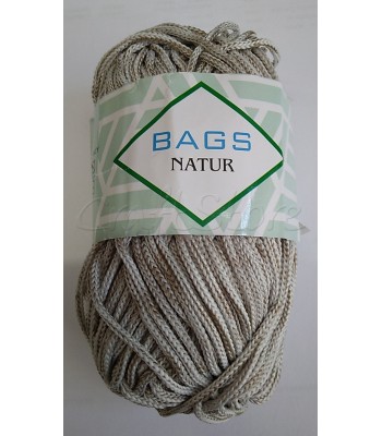 Κορδόνι για τσάντες 2mm ΔΙΧΡΩΜΟ-ΜΠΕΖΙ/ 100gr