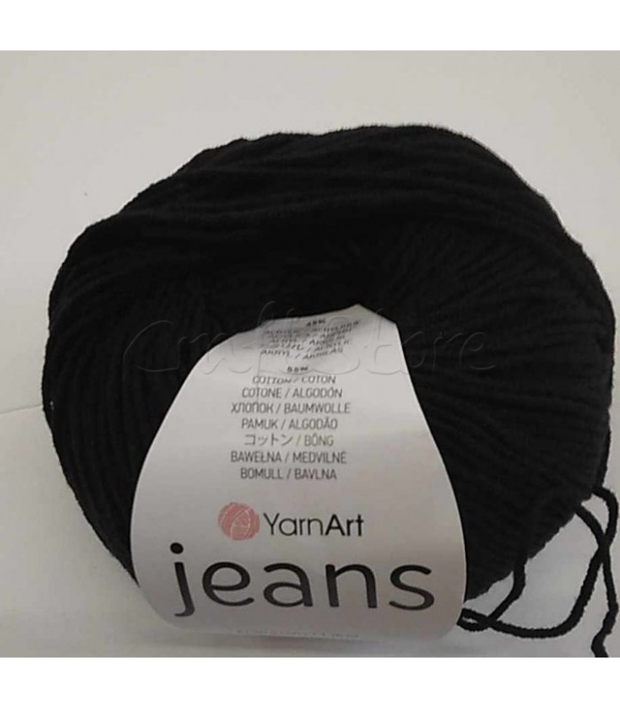 JEANS YARN ART ΜΑΥΡΟ