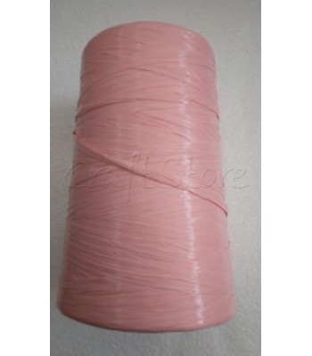 Ψάθα συνθετική 500gr.RAFIA ΡΟΖ