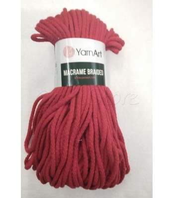 Κορδόνι βαμβακερό 5mm ΚΟΚΚΙΝΟ 250gr