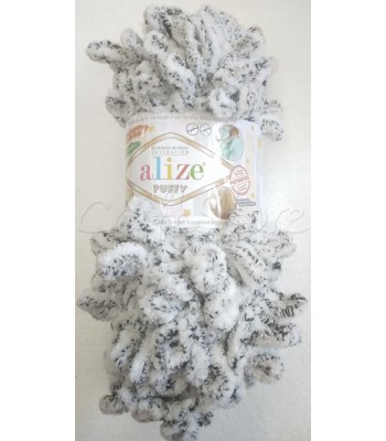 ALIZE PUFFY-686 BLACK-WHITE