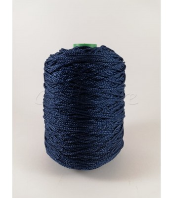 Cono Cordone Μακραμέ 1mm Μπλε Navy 250γρ