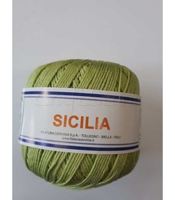 Βαμβακερό Νήμα Sicilia Λαχανί 50gr