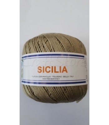 Βαμβακερό Νήμα Sicilia Λαδί 50gr