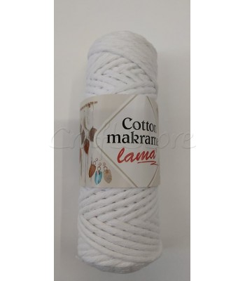 Cotton macrame 250gr-Λευκό100% COTTON