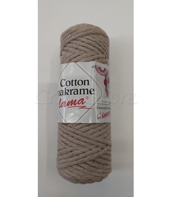 Cotton macrame 250gr-Μπεζ100% COTTON