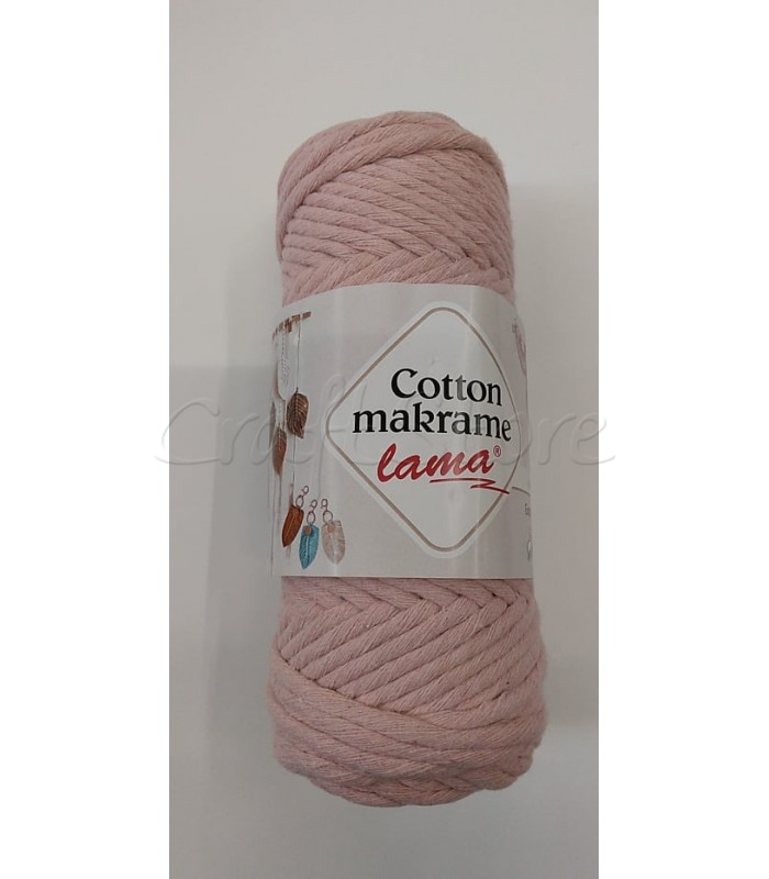 Cotton macrame 250gr-ΡΟΖ100% COTTON