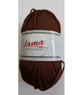 Κορδόνι για Τσάντες Lama σοκολά/ 200γρ