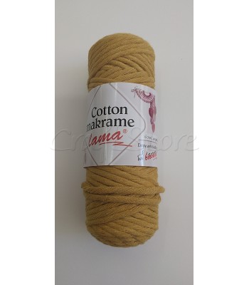 Cotton macrame 250gr-100%  COTTON Mουσταρδί