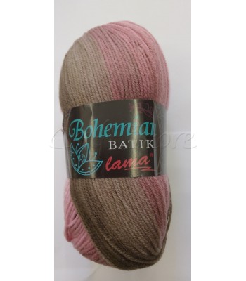 Bohemian Batik 100gr Ροζ με λαδί