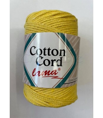 Βαμβακερό Νήμα Cotton Macrame Κίτρινο 250gr