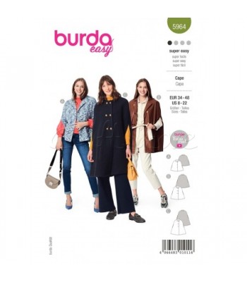 BURDA πατρον  Κάπα-5964