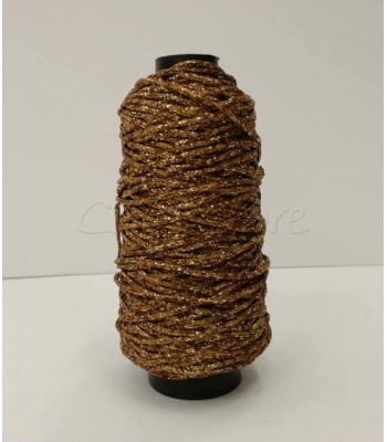 Κορδόνι Μεταλλιζέ Καφέ 100gr.