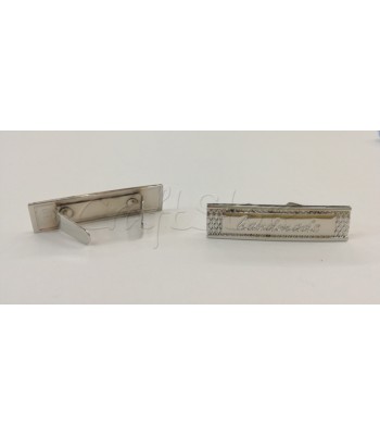 Ταμπελάκι ομορφιάς  Handmade 4x1cm Νίκελ